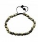 Tibetan Metal Skull Wrist Mala- Skull Buddhist Prayer Beads- Skull Wrist Mala Beads - CL11ERBNDBD