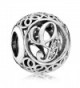 Everbling Vintage Letter A-Z Clear CZ 925 Sterling Silver Bead Fits Pandora Charm Bracelet - G - CW188MCXE63