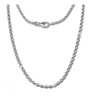SilberDream olive-chain- Necklace 925 Sterling Silver Women- 27.6 inch (70cm) SDK21370 - C7119YUS7C7