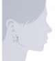 Anne Klein Classics Silver Tone Earrings