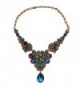 Ammazona Pendant Statement Crystal Necklace