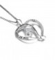 Jewelry Sterling Infinity Necklace Engraved in Women's Pendants