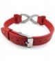 KONOV Leather Stainless Bracelet Infinity