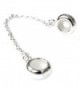 Sterling Silver Stopper Safety Chain Bead Charm European Style Bead Charm - CI115GQLLOT
