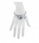 Lux Accessories Silvertone Infinity Bracelets