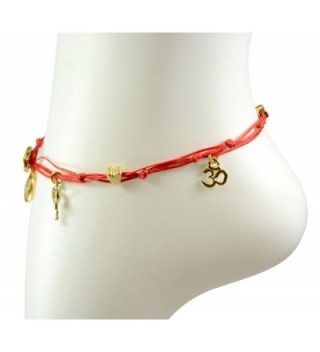 Anklet Gold Plated Luck Charms