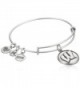 Alex and Ani University of Wisconsin Rafaelian Bangle Bracelet - Rafaelian Silver - CY12ID51LHL