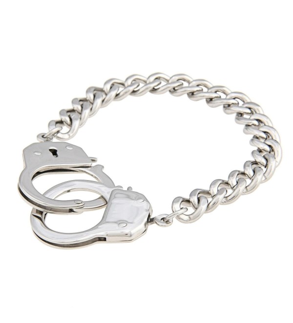 Stainless Steel Handcuff Bracelet for Father's Day - CP1188R7ZED