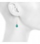 Lux Accessories Teardrop Synthetic Turquoise