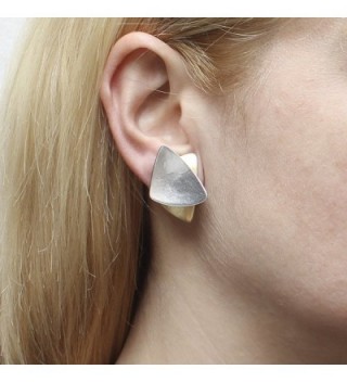 Marjorie Baer Stacked Triangle Earring