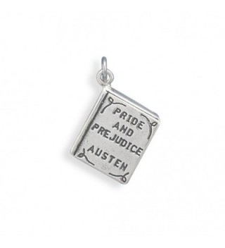 Pride and Prejudice Book Charm Sterling Silver - CI1138P0TMZ