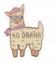 No Drama Llama Enamel Cute Pin - CX189C5LS6N