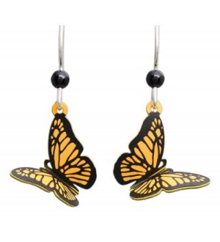 Sienna Sky Hypo-Allergenic 3D Butterfly Fish Hook Earrings - CY12CDPO0BL