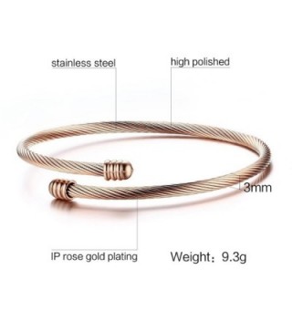 Stainless Stackable Bracelet Mealguet Jewelry