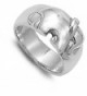 Sterling Silver Womens Elephant Beautiful in Women's Band Rings