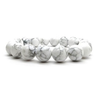 Howlite Bracelet 01 Stretch Gemstone