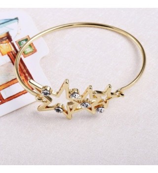 RUXIANG Crystal Opening Bracelet Jewelry