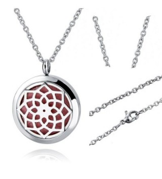 Sunflower Stainless Essential Diffuser Choker in Women's Pendants