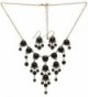 Lova Jewelry Colored Dew Necklace and Earrings Set - C912GPJOJ7B