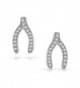 Bling Jewelry Sterling Wishbone Earrings