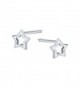 AoedeJ Star Earrings Sterling Silver Minimalist Star Stud Earrings for Women Girls Valentines Earrings - Style 2 - CK189LW0U5C
