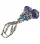 Violet Crystal Vintage Inspired Earrings