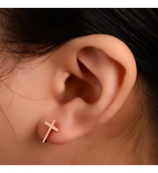 Earrings Stainless Christian Symbol Jewelry in Women's Stud Earrings