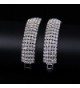 YUXI Rhinestone Bracelet Austrian Bracelets in Women's Link Bracelets