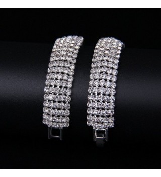 YUXI Rhinestone Bracelet Austrian Bracelets in Women's Link Bracelets