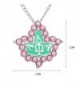 Crystal Pendant Necklace Valentines Day Birthday