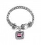 Realtor Classic Silver Crystal Bracelet in Women's Link Bracelets