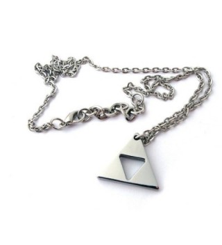 Zelda Triforce Necklace - Stainless Steel - CE11BE4BQU1