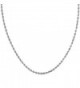 Sterling Silver Rope Chain Inches