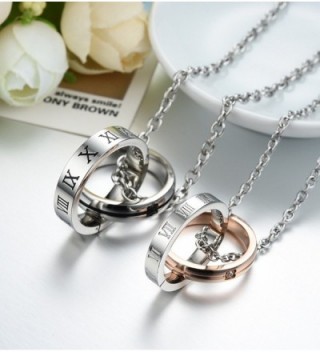 Titanium Couple Pendant Necklace Perfect