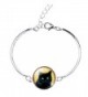 Crescent Pendant Necklace Earrings Bracelet in Women's Jewelry Sets