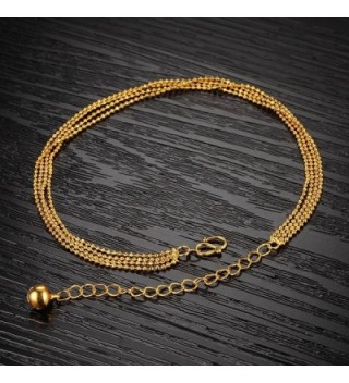 Womens Anklet Bracelet Plated Pendants in Women's Anklets