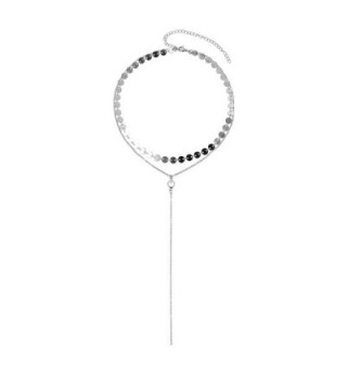 Sedmart Adjustable Choker Necklace Lariat in Women's Pendants