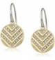 Fossil Chevron Glitz Drop Earrings - Gold tone - CD186DGI6I3