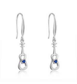 Accessory Sterling Zirconia Fishhook Earrings