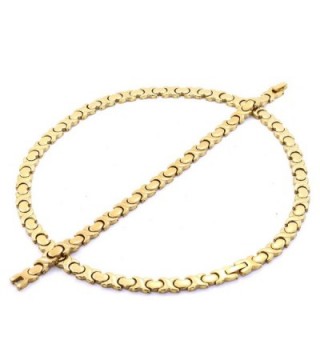 Gold Kisses Necklace Bracelet Hearts