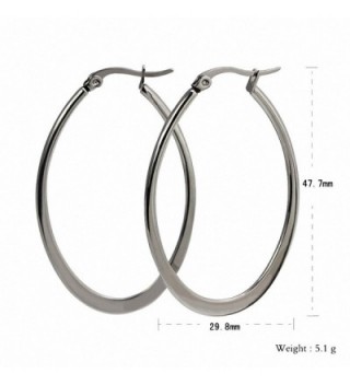 Sobly Stainless Closure Rounded Earrings