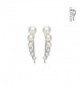 UNUStyle Various Stylish Crawler Earrings - A: Lined White Pearls Design - CA182XAWQ7W