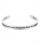 Bracelet destination Inspirational Christmas Thanksgiving - Silver - CI1805SRNWR