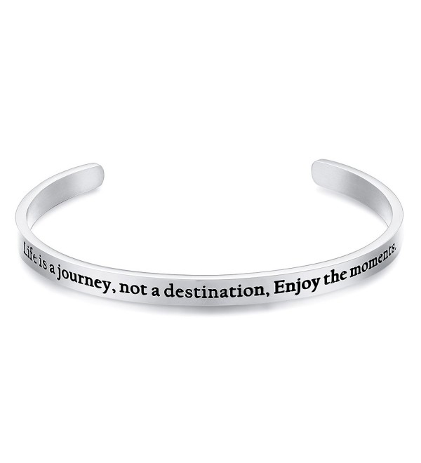 Bracelet destination Inspirational Christmas Thanksgiving - Silver - CI1805SRNWR