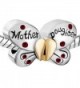 Daughter Charms Separable Butterfly Birthstone