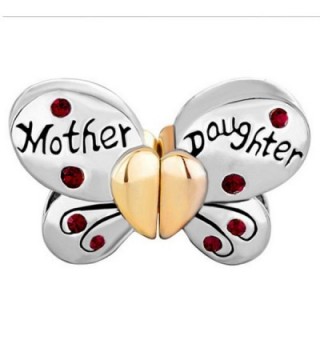 Daughter Charms Separable Butterfly Birthstone in Women's Charms & Charm Bracelets