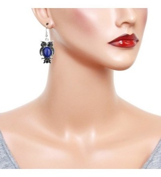 Liavys Owl Fashionable Earrings Lazuli