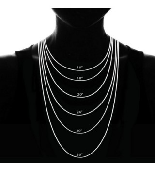 Bria Lou Sterling Italian Necklace in Women's Chain Necklaces