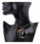 Vintage Necklace Gemstones Pendant Handmade in Women's Pendants