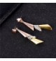 XZP Statement Earrings Zirconia Tricolor in Women's Drop & Dangle Earrings